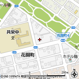 セイコーマート釧路花園店周辺の地図
