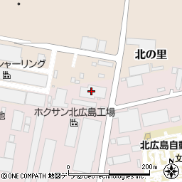 ホクサン株式会社　第１分工場周辺の地図