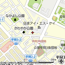 日本アイ・エス・ケイ株式会社　北海道事業部周辺の地図