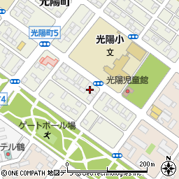 公文式　釧路光陽町教室周辺の地図