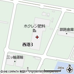 ホクレン肥料周辺の地図