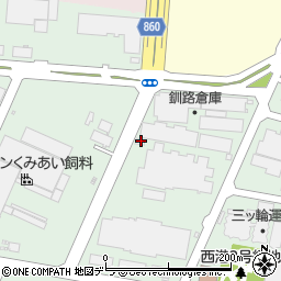 釧路飼料株式会社周辺の地図