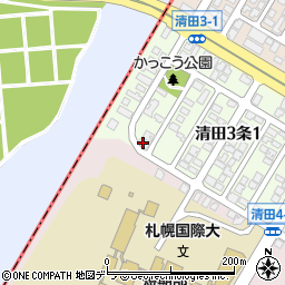 ソニア清田周辺の地図
