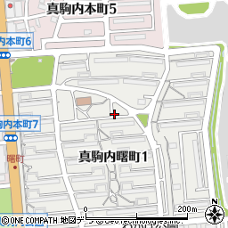 〒005-0018 北海道札幌市南区真駒内曙町の地図