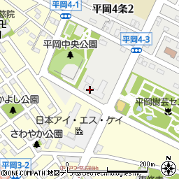 赤帽札幌ささの運送周辺の地図