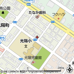 北海道釧路市光陽町20-22周辺の地図