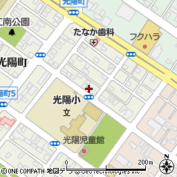 北海道釧路市光陽町20-2周辺の地図