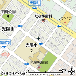 北海道釧路市光陽町20-4周辺の地図
