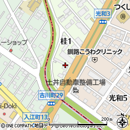 愛国屋ふとん店周辺の地図