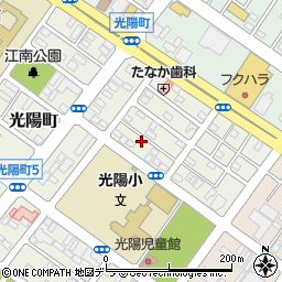 北海道釧路市光陽町20-5周辺の地図