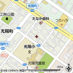 北海道釧路市光陽町20周辺の地図