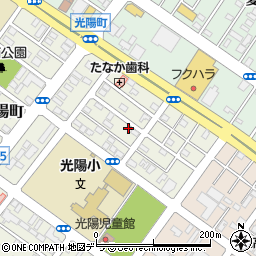北海道釧路市光陽町20-17周辺の地図