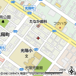 北海道釧路市光陽町20-16周辺の地図