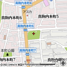 北海道警察本部南警察署交番真駒内周辺の地図