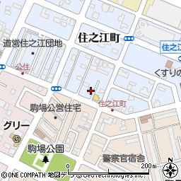 北海道釧路市住之江町10-2周辺の地図