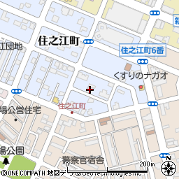 北海道釧路市住之江町8-4周辺の地図