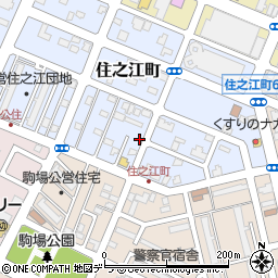 北海道釧路市住之江町10-27周辺の地図