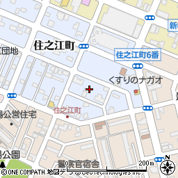 北海道釧路市住之江町8周辺の地図