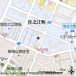 北海道釧路市住之江町10-26周辺の地図