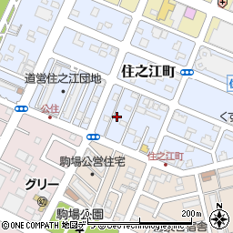 北海道釧路市住之江町10-16周辺の地図