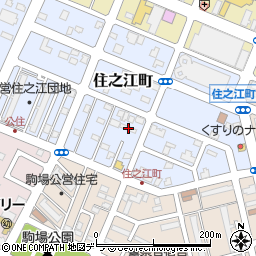 北海道釧路市住之江町10-25周辺の地図