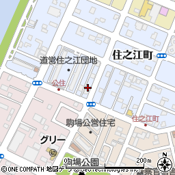 北海道釧路市住之江町11-29周辺の地図