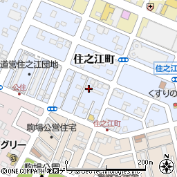 北海道釧路市住之江町10-19周辺の地図