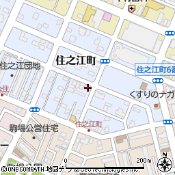 北海道釧路市住之江町10-24周辺の地図