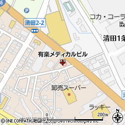 日本国土建設株式会社周辺の地図