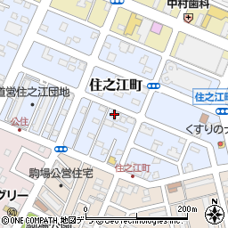 北海道釧路市住之江町10-20周辺の地図