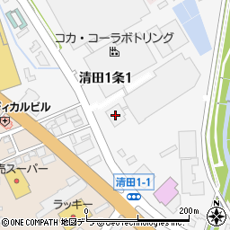 株式会社北海道コカ・コーラプロダクツ札幌工場　製造第一課周辺の地図
