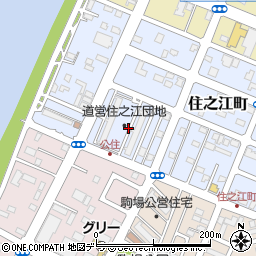 北海道釧路市住之江町11周辺の地図
