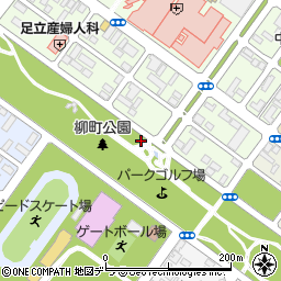 柳町公園トイレ４周辺の地図