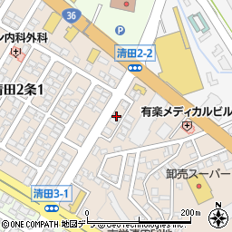清田質店周辺の地図