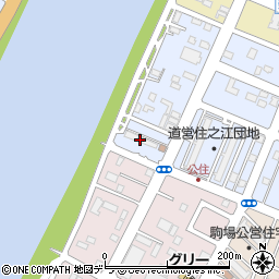 北海道釧路市住之江町12-D周辺の地図