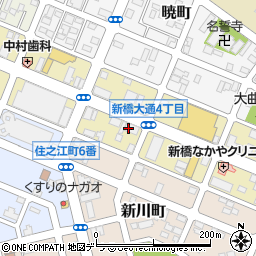 ａｐｏｌｌｏｓｔａｔｉｏｎ釧路新橋ＳＳ周辺の地図