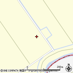 北海道空知郡南幌町南２０線西2163-1周辺の地図