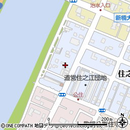 北海道釧路市住之江町12-10周辺の地図
