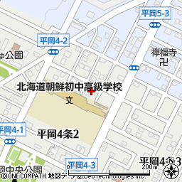 北海道札幌市清田区平岡４条2丁目9周辺の地図