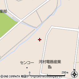 室蘭海陸通運株式会社　北広島事業所周辺の地図
