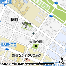北海道釧路市暁町8-26周辺の地図
