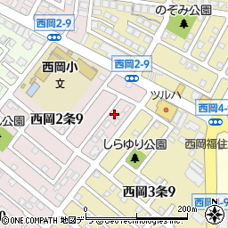 エースティック西岡Ｃ周辺の地図