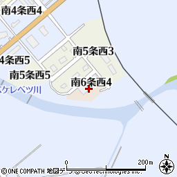 北海道上川郡清水町南６条西周辺の地図