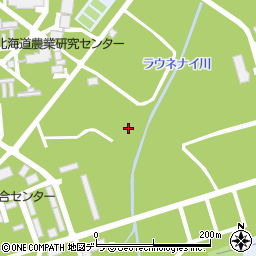 北海道札幌市豊平区羊ケ丘周辺の地図
