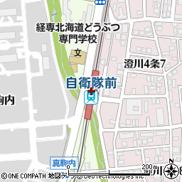 北海道札幌市南区周辺の地図