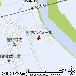釧路ハイミール周辺の地図
