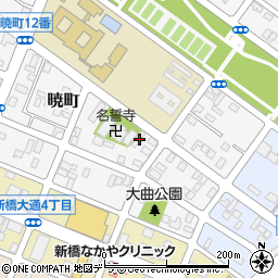 北海道釧路市暁町8-21周辺の地図