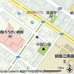 グリーンマーケットＭＯＡ　釧路店周辺の地図