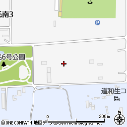 北海道釧路市大楽毛南3丁目周辺の地図