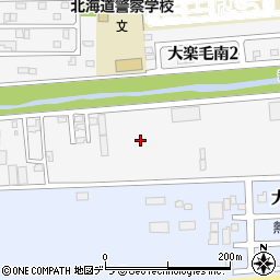 北海道釧路市大楽毛南2丁目周辺の地図